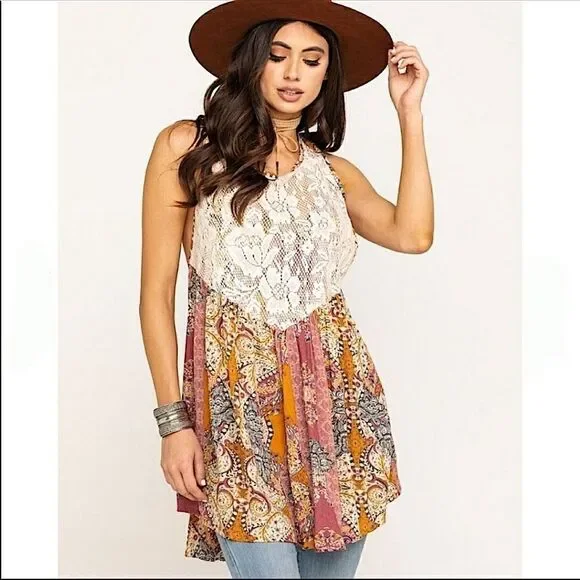 Free People Intimately Count Me In Trapeze Top - Picture 8 of 14